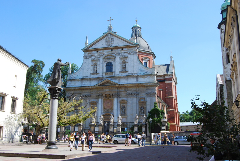 11 - The Church of Saints Apostles Peter and Paul in Kraków, Poland, is a notable early-Baroque historic building located on Grodzka Street